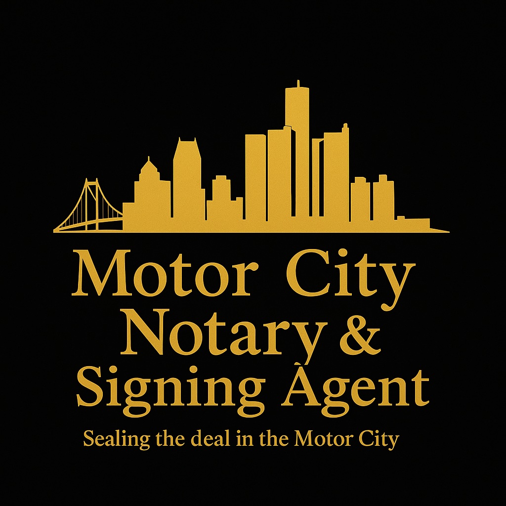 Motor City Notary and Signing Agent